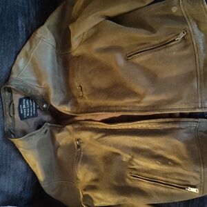 Lucky brand leather coat